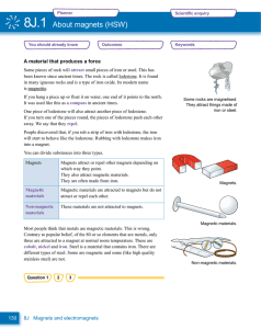 8J.1 About magnets (HSW)