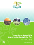 Climate Change Vulnerability Assessment and