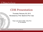 CDR Presentation