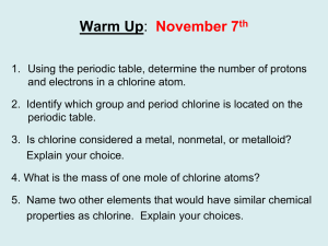 Ch. 5.1 History of the periodic table ppt.
