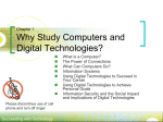 Why Study Computers and Digital Technologies?