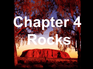 Chapter 4 Rocks
