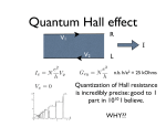 Quantum Hall effect