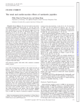 The renal and cardiovascular effects of natriuretic peptides