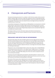 6 Osteoporosis and fractures - Australian Institute of Health and