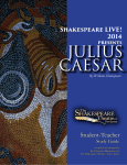Julius Caesar - The Shakespeare Theatre of New Jersey