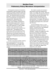 Section Four: Pulmonary Artery Waveform Interpretation