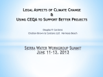 CEQA - Sierra Water Workgroup