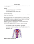 Circulatory system Is the system that transports in the blood oxygen