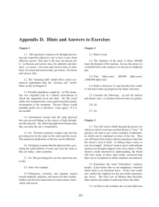 Appendix D. Hints and Answers to Exercises