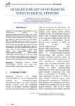 detailed concept of integrated services digital network