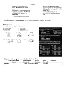 Energy study guide worksheet