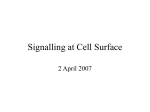 Cell signalling