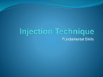 Injection Technique