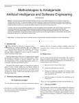 Methodologies to Amalgamate Artificial Intelligence and Software