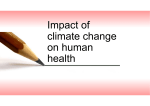 7. Climate change and human health