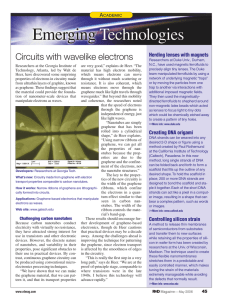 Circuits with wavelike electrons