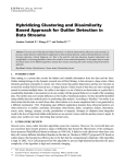 Hybridizing Clustering and Dissimilarity Based Approach for Outlier