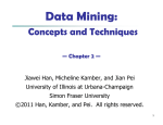 Data Mining: Concepts and Techniques — Chapter 2