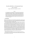 Time-Skew Hebb Rule in a Nonisopotential Neuron