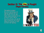 Section II: The War is Fought (Pages 618-623)