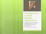 Management of Diabetic Ketoacidosis
