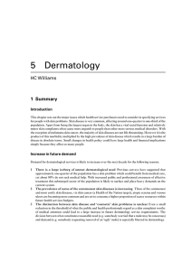 5 Dermatology - University of Birmingham