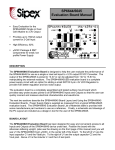 SP6644/6645 Evaluation Board Manual