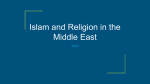 Islam and Religion in the Middle East