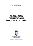 produción científica de ánxeles alvariño