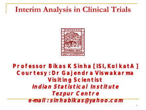 Interim Analysis in Clinical Trials