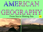 unit 1: american geography