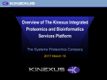 PowerPoint Format - Kinexus Bioinformatics Corporation
