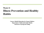 Week 11 Illness Prevention and Healthy Habits Course