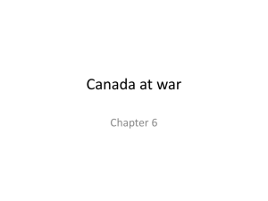 Canada at war