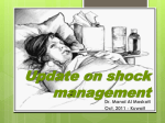 Update on shock managment