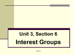 public-interest group