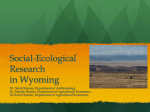 Social-Ecological Research in Wyoming