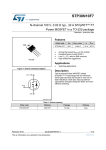 N-channel 100 V, 0.02 typ., 32 A STripFET™ F7 Power MOSFET in a