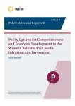 wiiw Policy Notes and Reports 16: olicy Options for Competitiveness