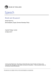 speech by Ben Broadbent at Imperial College, London, on Thursday