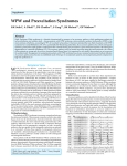 WPW and Preexcitation Syndromes