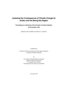 Assessing the Consequences of Climate Change for Alaska and the