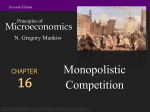 Monopolistic Competition