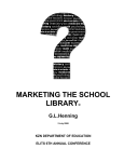 Marketing the School Library
