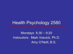 Health Psychology 2580