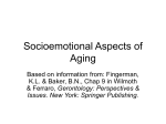 Socioemotional Aspects of Aging