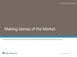 Making Sense of the Markets