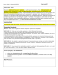 Course: Math 1 Advanced-1205020 Example #1 Critical Area: Unit 3