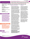 Cetuximab for squamous cell carcinoma of the head and neck